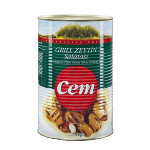 CEM IZGARA YEŞİL ZEYTİN TNK 4 KĞ *6 ОЛИВКИ ГРИЛЬ В МАСЛЕ