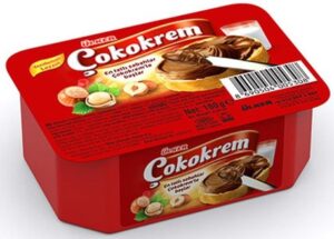 ÜLKER ÇOKOKREM KAKAOLU FINDIKLI 180 GR * 12 ФУНДУЧНАЯ ПАСТА С ШОКОЛАДОМ